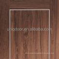 Walnut veneered room door interior wooden